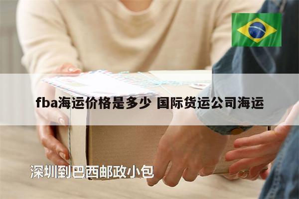 fba海运价格是多少 国际货运公司海运