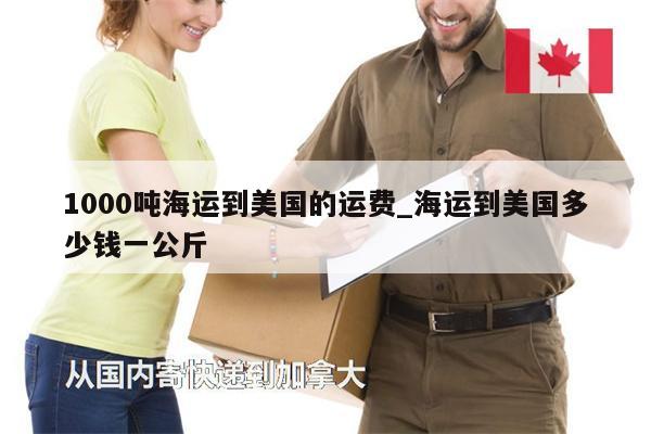 1000吨海运到美国的运费_海运到美国多少钱一公斤