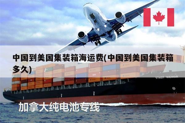 中国到美国集装箱海运费(中国到美国集装箱多久)