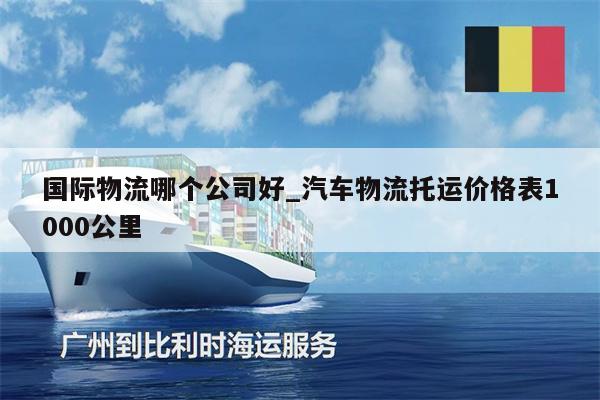 国际物流哪个公司好_汽车物流托运价格表1000公里