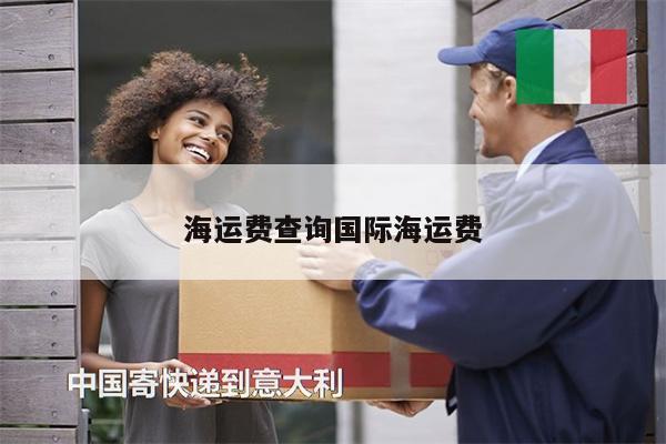 海运费查询国际海运费